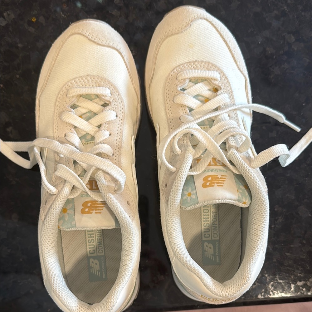 New Balance White Sneakers